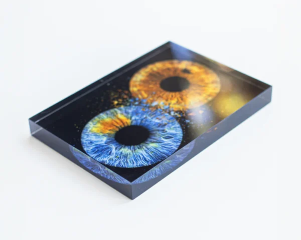 Iris Acrylic Block - Image 3