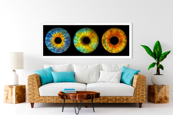 Iris Panoramic Canvas - Image 3