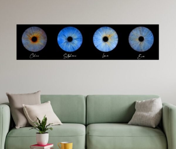 Iris Panoramic Canvas