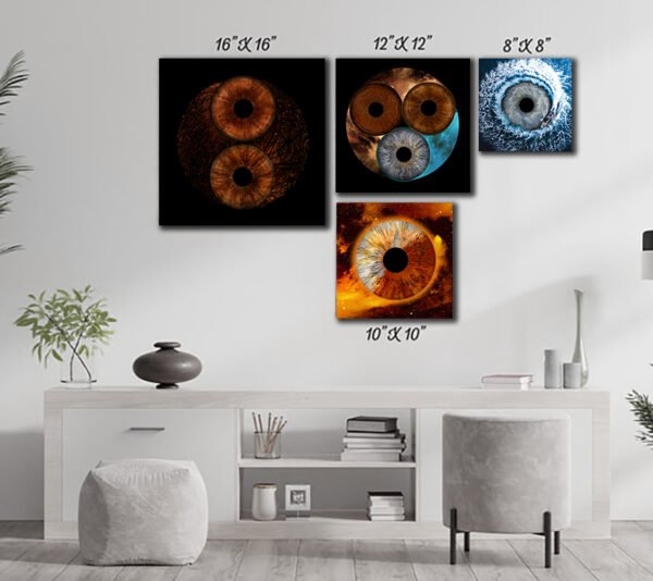 Iris Square Canvas - Image 2
