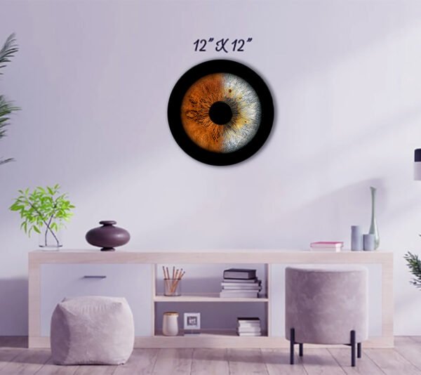Iris Round Canvas - Image 3