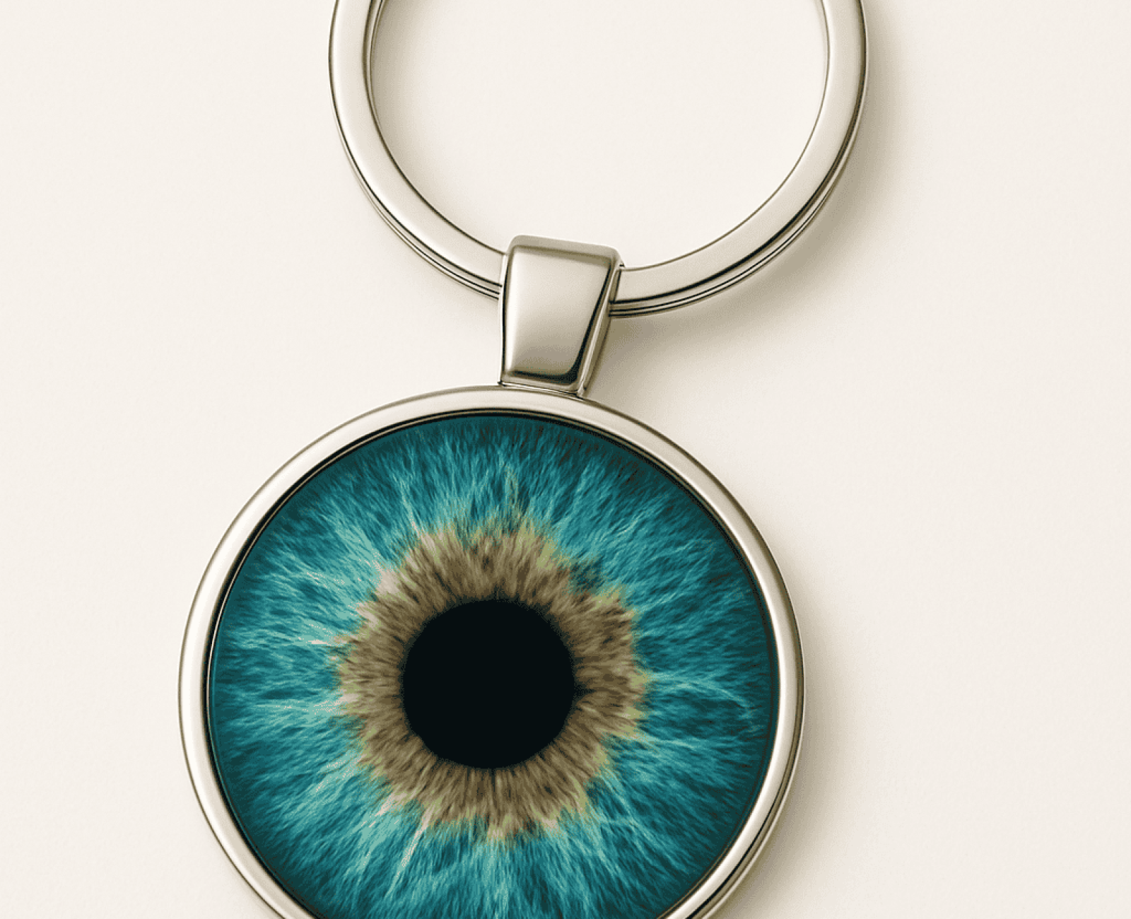 iris keychain